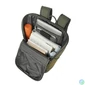Kép 8/10 - Notebook hátizsák, 15,6", 20L, RIVACASE "Eden ECO 7856", olivazöld