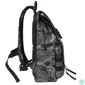 Kép 2/10 - Notebook hátizsák, 15,6", rolltop, 15L, RIVACASE "7621 Sherwood", szürke-terepminta