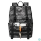 Kép 4/10 - Notebook hátizsák, 15,6", rolltop, 15L, RIVACASE "7621 Sherwood", szürke-terepminta