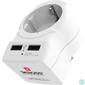 Kép 2/7 - Adapter, Egyesült Államokba utazóknak, USB, földelt, SKROSS