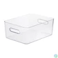 Kép 1/5 - Műanyag tárolódoboz, 15,4 liter, SMARTSTORE "Compact Clear L", átlátszó