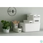 Kép 2/5 - Műanyag tárolódoboz, 1,3 liter, SMARTSTORE "Compact Slim", fehér