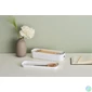 Kép 3/5 - Műanyag tárolódoboz, 1,3 liter, SMARTSTORE "Compact Slim", fehér