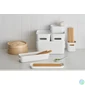 Kép 4/5 - Műanyag tárolódoboz, 1,3 liter, SMARTSTORE "Compact Slim", fehér