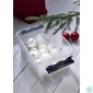 Kép 7/7 - Műanyag tárolódoboz, 8 liter, fekete fogantyúkkal, SMARTSTORE "Classic 10", átlátszó