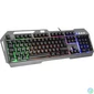 Kép 2/5 - Billentyűzet, vezetékes, gaming, fém, USB, HUN, SPEEDLINK "LUNERA RGB Rainbow", fekete