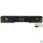Kép 2/5 - Hangszóró, 12W, 2x3.5 mm jack + USB-A, SPEEDLINK "GRAVITY RGB Stereo Soundbar", fekete