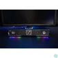 Kép 5/5 - Hangszóró, 12W, 2x3.5 mm jack + USB-A, SPEEDLINK "GRAVITY RGB Stereo Soundbar", fekete