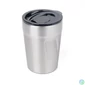 Kép 1/4 - Termoszbögre, 300 ml, rozsdamentes acél, TROIKA "Cup-uccino", ezüst