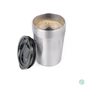 Kép 2/4 - Termoszbögre, 300 ml, rozsdamentes acél, TROIKA "Cup-uccino", ezüst