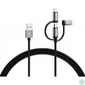 Kép 1/2 - USB kábel, 3-az-1-ben USB A–Light/Micro/C, 2m, VARTA