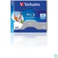 Kép 2/5 - BD-R BluRay lemez, nyomtatható, 25GB, 6x, 1 db, normál tok, VERBATIM