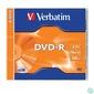 Kép 1/3 - DVD-R lemez, AZO, 4,7GB, 16x, 1 db, normál tok, VERBATIM