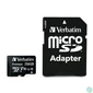 Kép 2/2 - Memóriakártya, microSDXC, 256GB CL10/U1, 90/10 MB/s, adapter, VERBATIM "Premium"