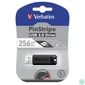 Kép 1/3 - Pendrive, 256GB, USB 3.2, VERBATIM "Pinstripe", fekete