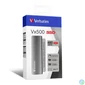 Kép 1/4 - SSD (külső memória), 480 GB, USB 3.2 Gen2, VERBATIM "Vx500", szürke