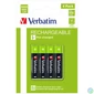 Kép 1/5 - Tölthető elem, AAA mikro, 4x950 mAh, VERBATIM