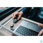 Kép 5/5 - Egér, vezetékes, optikai, kisméret, USB, VERBATIM "Go Mini", ezüst-fekete