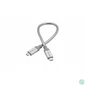 Kép 3/3 - USB kábel, USB-C 3.1 - USB-C, 30 cm, VERBATIM, ezüst