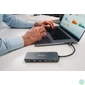 Kép 7/7 - USB elosztó-HUB, USB-C PD/2xHDMI/VGA/LAN/3xUSB/USB-C/2xUSB 2.0/SD/mSD/3,5jack VERBATIM