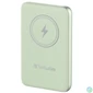 Kép 1/3 - Power bank, mágneses (vezeték nélküli), 10.000mAh, VERBATIM "MCP-10, zöld