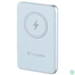 Kép 1/3 - Power bank, mágneses (vezeték nélküli), 10.000mAh, VERBATIM "MCP-10, kék