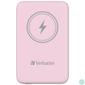 Kép 1/4 - Power bank, mágneses (vezeték nélküli), 10.000mAh, VERBATIM "MCP-10, rózsaszín