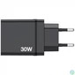 Kép 4/4 - Hálózati töltő, 1xUSB-C PD (20W), USB-A QC 3.0, 2xUSB-A (10W), VERBATIM, fekete