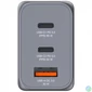 Kép 5/8 - Hálózati töltő, 2xUSB-C PD (65W), USB-A QC 3.0, EU/UK/US, GaN, VERBATIM
