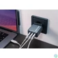 Kép 7/8 - Hálózati töltő, 2xUSB-C PD (65W), USB-A QC 3.0, EU/UK/US, GaN, VERBATIM