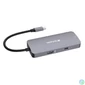 Kép 1/3 - USB elosztó-HUB, USB-C PD/1xHDMI/1xRJ45/2xUSB-A 3.2 Gen1, VERBATIM