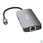 Kép 2/3 - USB elosztó-HUB, USB-C PD/1xHDMI/1xRJ45/2xUSB-A 3.2 Gen1, VERBATIM