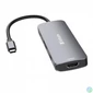 Kép 1/4 - USB elosztó-HUB, USB-C PD/2xHDMI/3xUSB-A/SD/mSD, VERBATIM