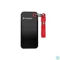 Kép 1/5 - SSD (külső memória) 1TB, USB 3.2 Gen2, VERBATIM "Pocket SSD", fekete/piros