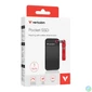 Kép 4/5 - SSD (külső memória) 1TB, USB 3.2 Gen2, VERBATIM "Pocket SSD", fekete/piros