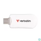 Kép 3/6 - Pendrive, 512GB, USB-C 3.2 Gen1, VERBATIM "Plectra", fehér