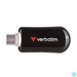 Kép 1/5 - Pendrive, 512GB, USB-C 3.2 Gen1, VERBATIM "Plectra", fekete