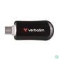 Kép 1/5 - Pendrive, 64GB, USB-C 3.2 Gen1, VERBATIM "Plectra", fekete