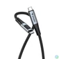 Kép 3/5 - USB kábel, USB-C - USB-C, 1,2 m, 100W, teljesítménykijelzővel, VERBATIM