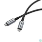 Kép 2/5 - USB kábel, USB-C - USB-C, 1,2 m, 240W, VERBATIM, fekete