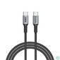Kép 1/5 - USB kábel, USB-C - USB-C, 1,2 m, 100W, VERBATIM, fekete