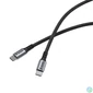 Kép 2/5 - USB kábel, USB-C - USB-C, 1,2 m, 100W, VERBATIM, fekete
