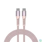 Kép 3/5 - USB kábel, USB-C - USB-C, 1,2 m, 100W, mágneses, VERBATIM, rózsaszín