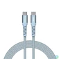 Kép 3/4 - USB kábel, USB-C - USB-C, 1,2 m, 100W, mágneses, VERBATIM, kék