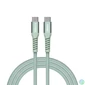 Kép 3/3 - USB kábel, USB-C - USB-C, 1,2 m, 100W, mágneses, VERBATIM, zöld