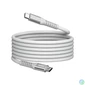 Kép 1/5 - USB kábel, USB-C - USB-C, 1,2 m, 100W, mágneses, VERBATIM, szürke
