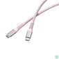 Kép 2/5 - USB kábel, USB-C - USB-C, 1,2 m, 60W, mágneses, VERBATIM, rózsaszín