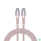 Kép 3/5 - USB kábel, USB-C - USB-C, 1,2 m, 60W, mágneses, VERBATIM, rózsaszín