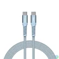 Kép 3/4 - USB kábel, USB-C - USB-C, 1,2 m, 60W, mágneses, VERBATIM, kék