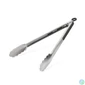 Kép 2/2 - Grill csipesz, 34 cm, rozsdamentes acél / fekete